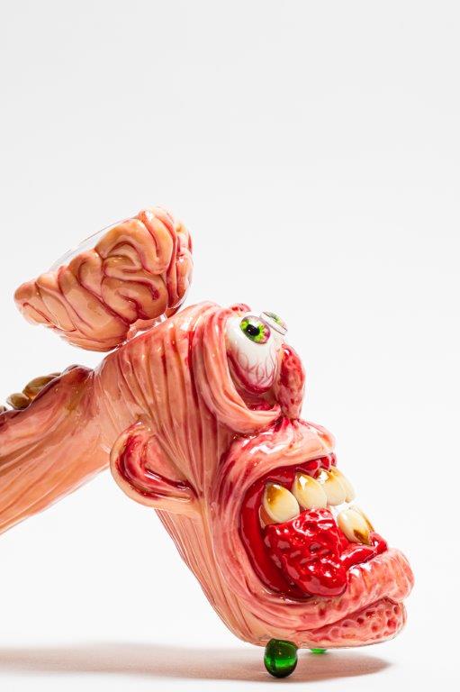 Brainiac Monster Face Pipe