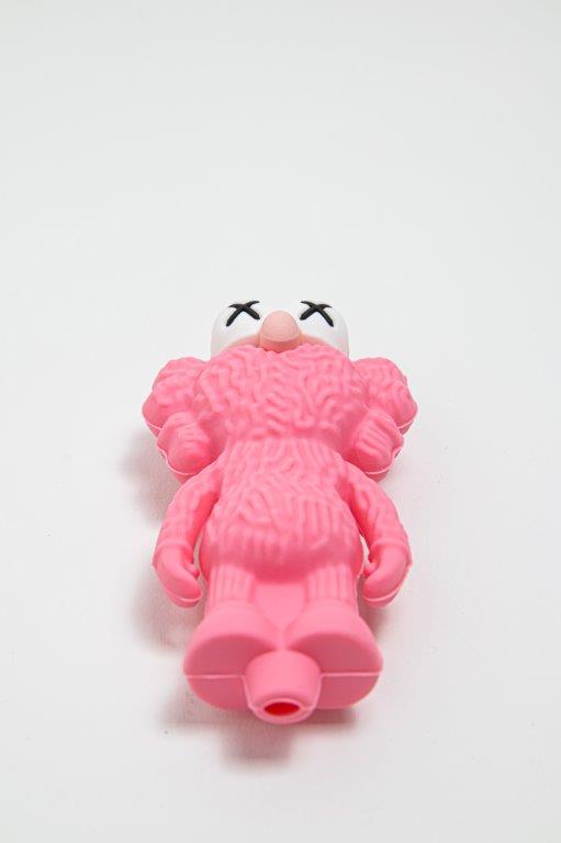 Pink Kaws Hand Pipe Silicone