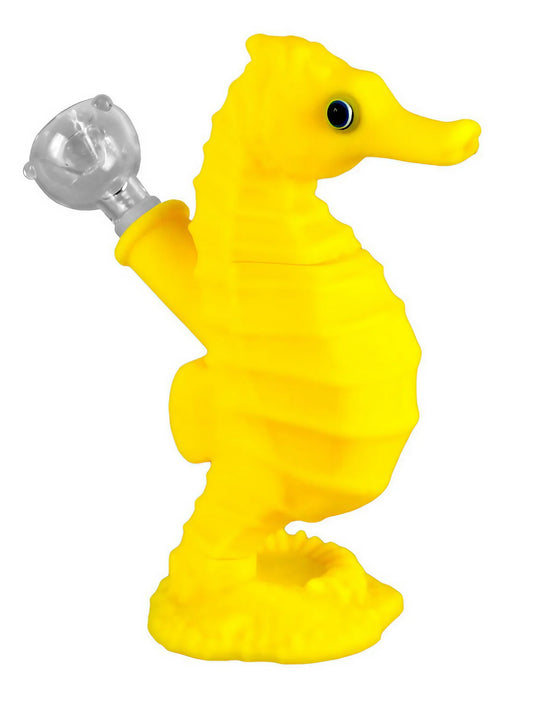 Silicone sea horse