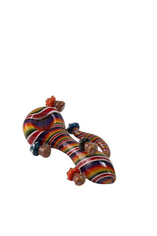 Rainbow Mushroom Hand Pipe