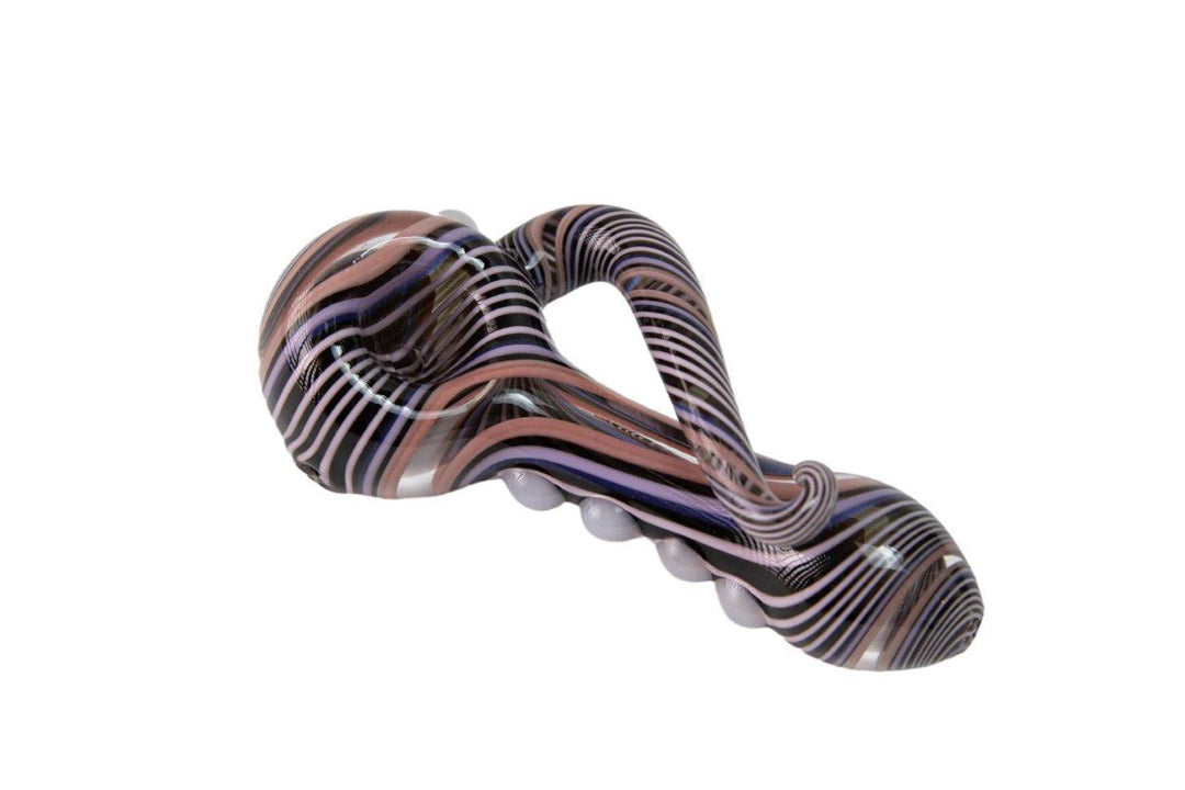 Swirl Hand Pipe Hand blown