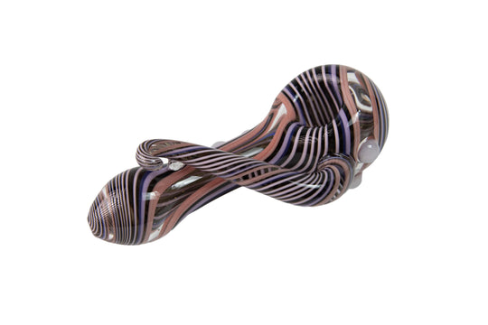 Swirl Hand Pipe Hand blown