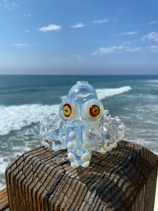 Octopus by Paccini Glass with Carb Cap