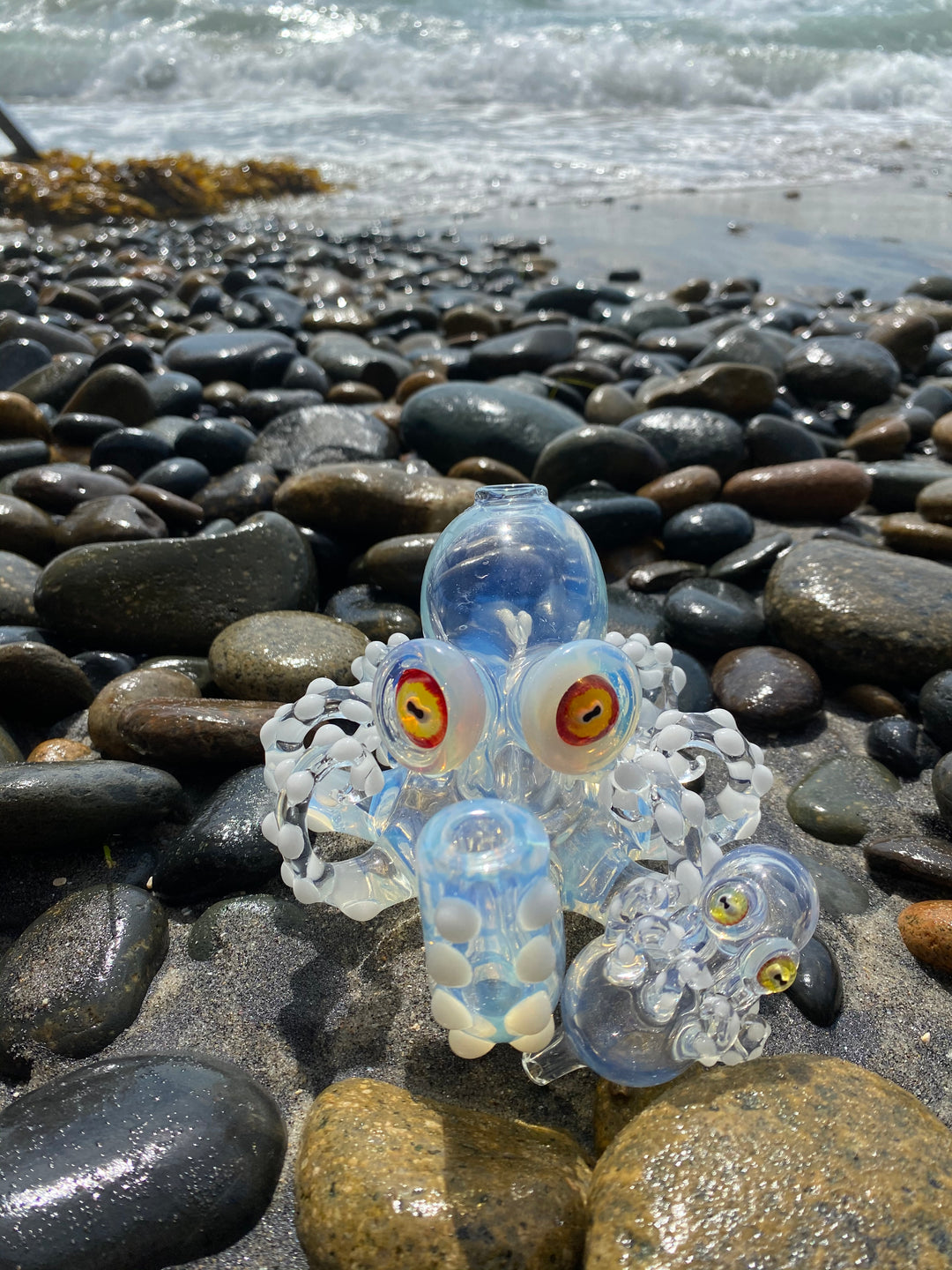 Octopus by Paccini Glass with Carb Cap