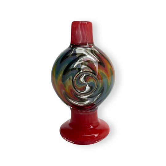 We have them in orange/purple/red swirl Zig Zag Carb Cap – the ultimate stoner's choice now for sale at an affordable price. carb caps are designed to maximize convection and airflow control, offering efficient vaporization of cannabis oil at the lowest possible temperature.