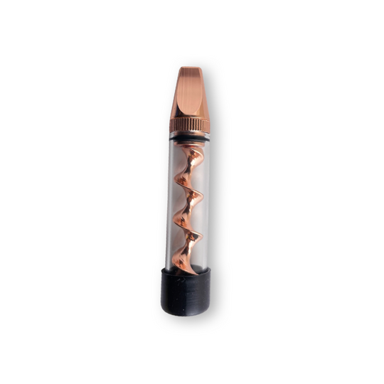 We have them in copper/black 3.25-inch Glass Blunt Mini 2 – the pocket powerhouse for sale now. Crafted exclusively for dry herb, this affordable glass blunt is discreet, compact, and ready for on-the-go sessions.Quality glass