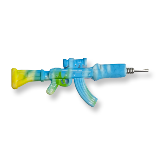 Marble Silicone AK 47 nectar collector