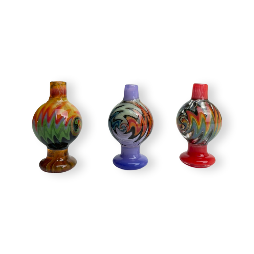 We have them in orange/purple/red swirl Zig Zag Carb Cap – the ultimate stoner's choice now for sale at an affordable price. carb caps are designed to maximize convection and airflow control, offering efficient vaporization of cannabis oil at the lowest possible temperature.